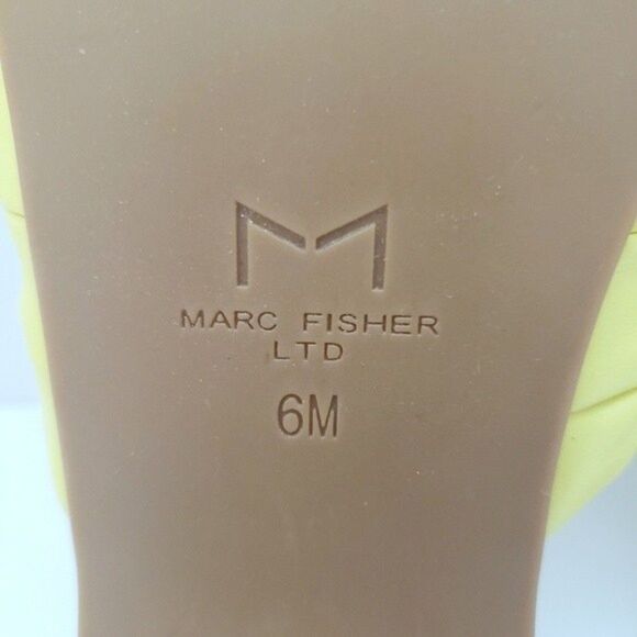 Marc Fisher Slides NEW Sandals Flats Oswin Size 6 - Picture 7 of 8
